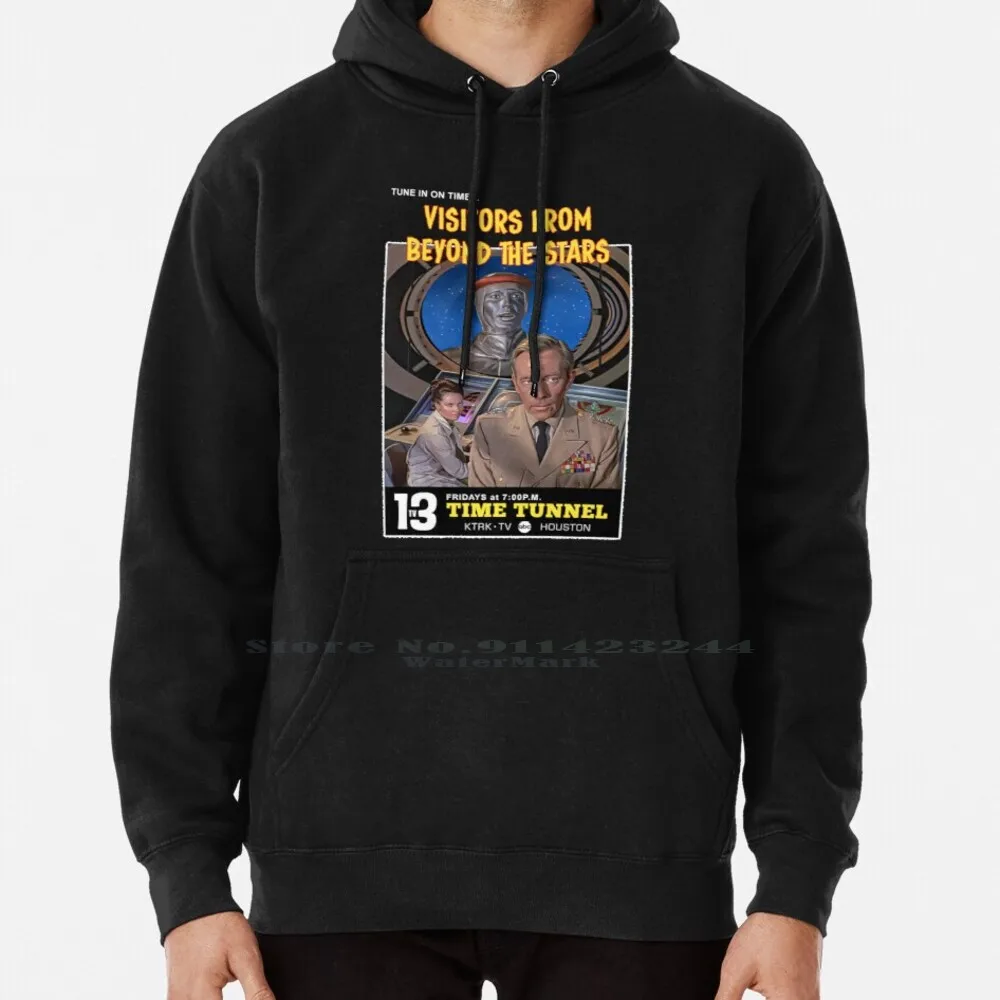 

The Time Tunnel-Visitors From Beyond The Stars Hoodie Sweater 6xl Cotton The Time Tunnel Irwin Allen Lee Meriwether Whit