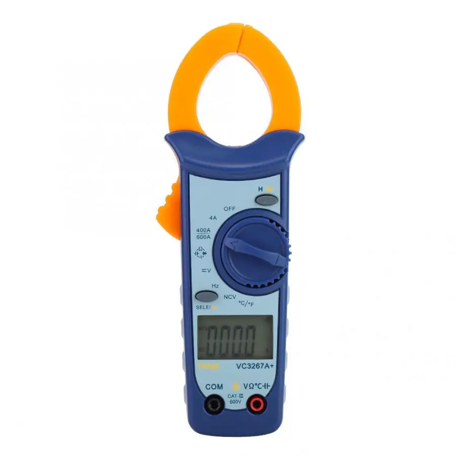 Зажим мультиметр VC3267A управление ЖК дисплей полная функция зажим метр