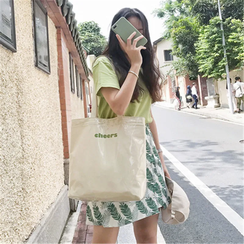 Японская и Корейская версия Холщовая Сумка женская 2019 Новая летняя сумочка на