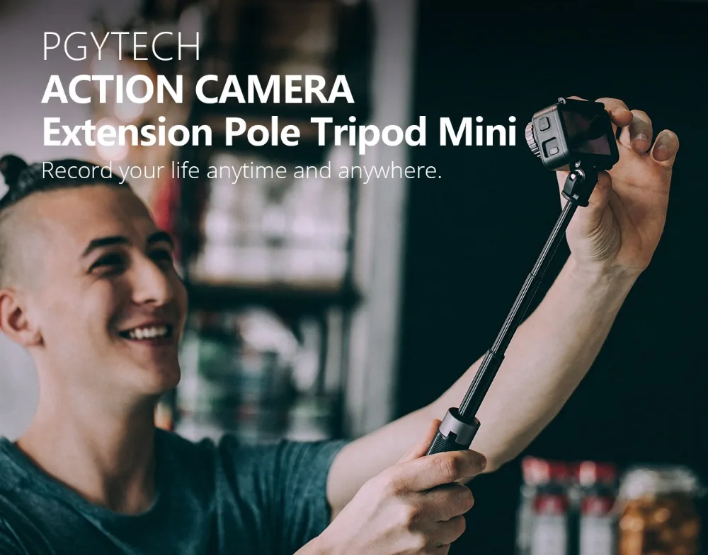 PGYTECH Osmo Pole удлинитель, масштабируемый держатель для DJI OSMO Pocket Gimbal Mobile 2 Zhiyun Smooth 4 Аксессуары для стабилизаторов