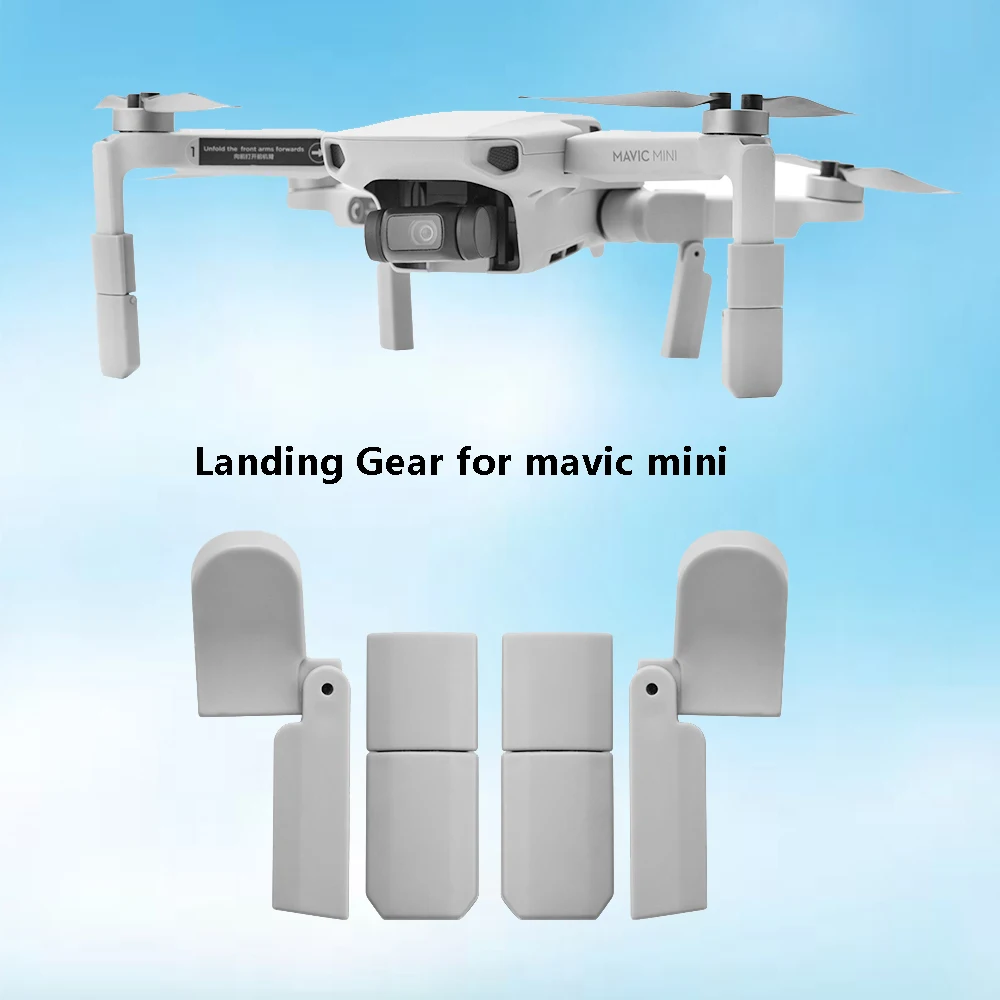 Комплект шасси для мини дрона DJI Mavic быстросъемное удлинение ножек удлинитель