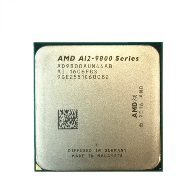 AMD A12-Series A12-9800 A12 9800 Series 3.8 GHz Quad-Core CPU Processor AD9800AUM44AB AD980BAUM44AB Socket AM4