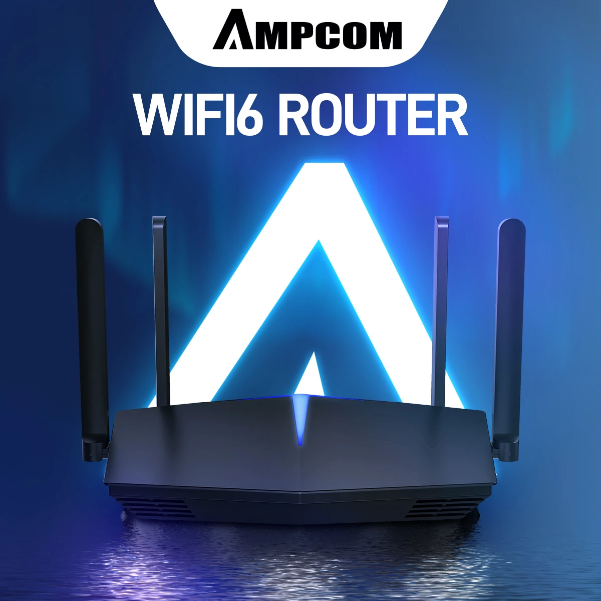 AMPCOM Wifi6 маршрутизатор AX1800 умный WiFi Qualcomm 5 ядерный 2 4G 0 GHz полный гигабитный 5G