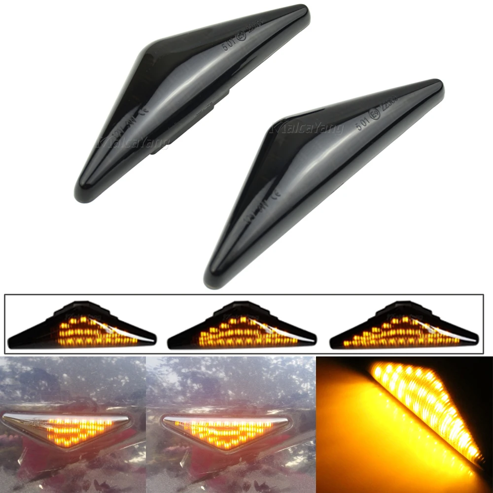 

1Pair Flowing Repeater Light LED Dynamic Side Marker Turn Signal Lights Indicator Blinker Lamp For Ford MONDEO 3 MK3 FOCUS 1 MK1