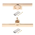 Новая металлическая застежка поворотный замок для рукоделия сумки кошелька фурнитура