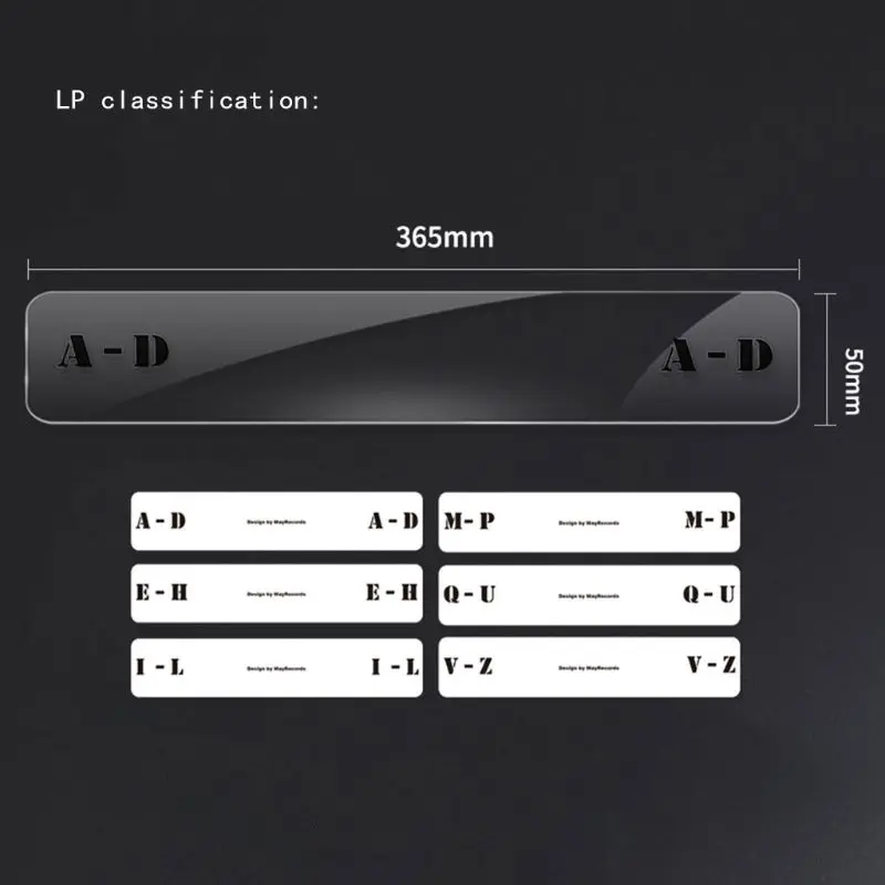 6 шт./пакет прозрачные акриловые карты горизонтальный/вертикальный