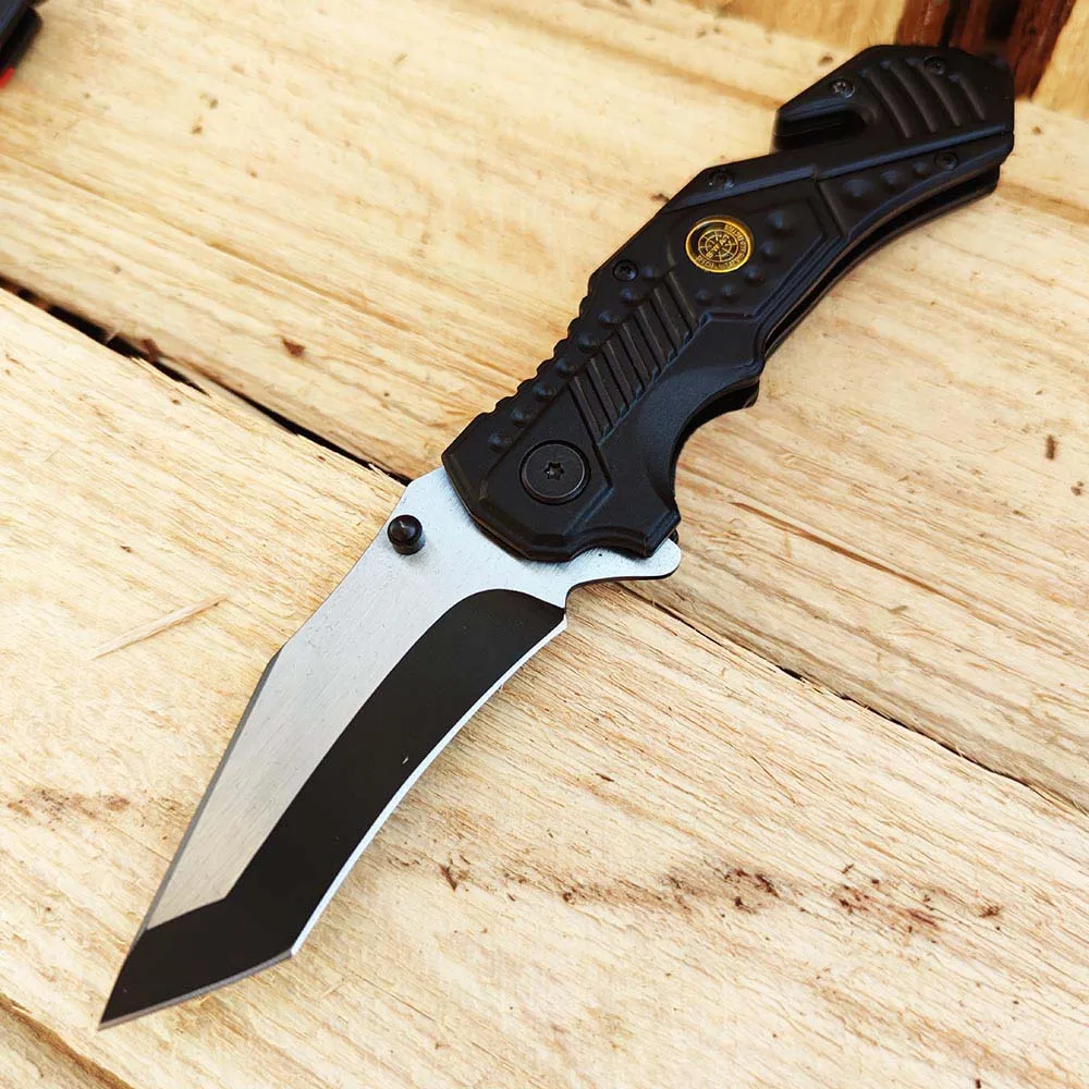 

Self-Defense Folding Blade Knife Outdoor Military Utility Fold Knife Tactical Knives Rescue knifes EDC