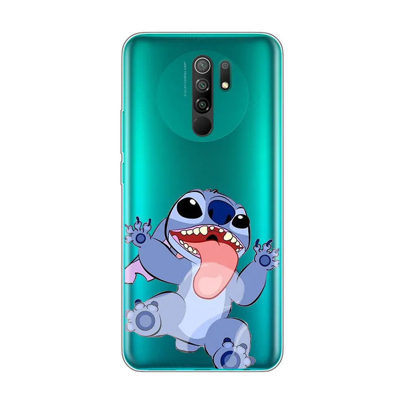 silicone cover cartoon lilo stitch disney for xiaomi redmi note 10 10s 9 9s pro max 9t 8t 8 7 6 5 pro 5a 4 4x phone case free global shipping