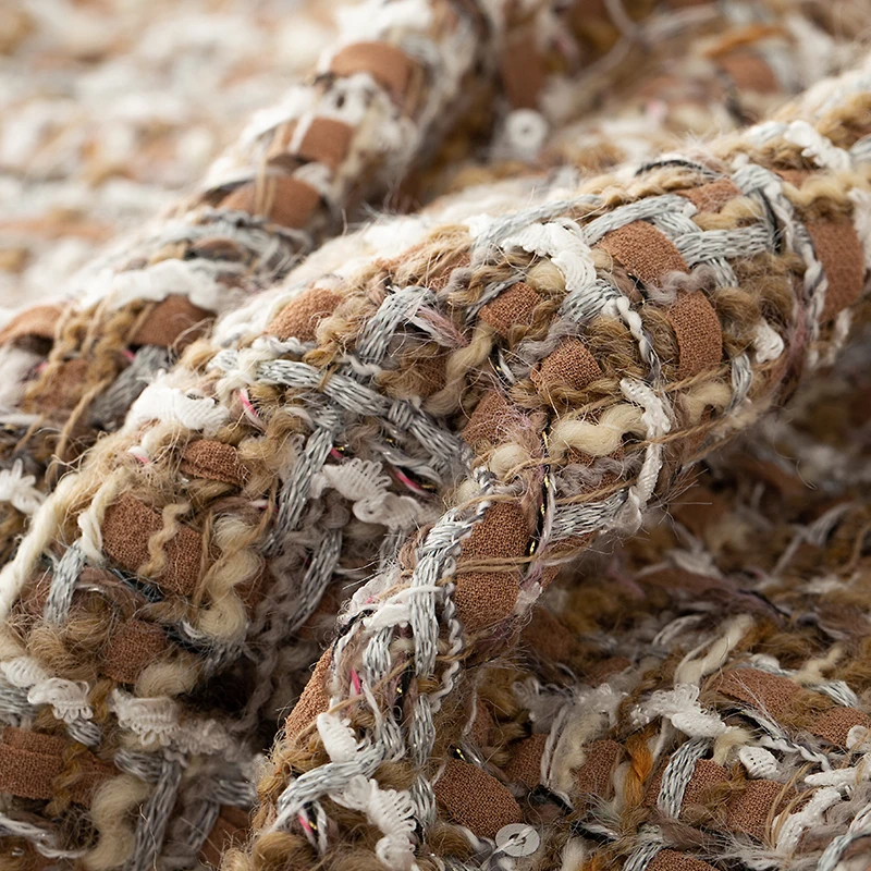 

Твидовая плетеная ткань для одежды, ширина 140 см