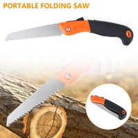 portable folding saw 150mm blade garden hand pruner branch cutter 65 steel tree pruning saw cutting trimming tool camping tool