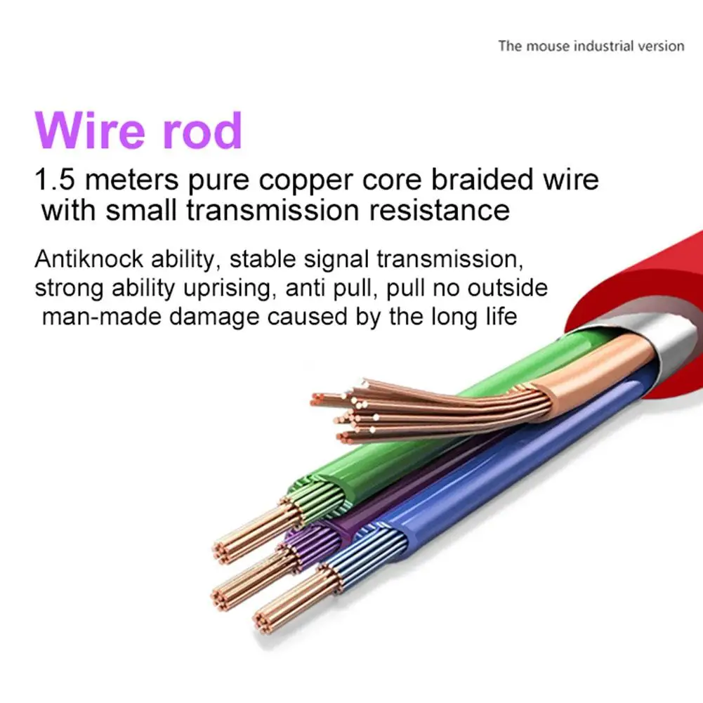 Проводная Usb мышь для ноутбука и настольного компьютера утяжеленная игровая E-Sport