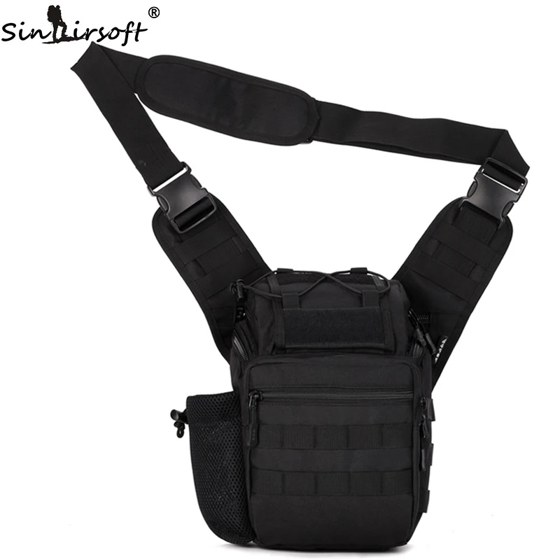 outdoor professional slr camera sport running travel bag single shoulder nylon hunting tactical backpack inclined shoulder bag free global shipping
