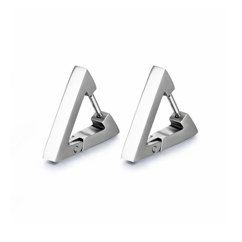 Thorns авеню Мода 1 пара/лот 3 вида цветов треугольной формы из нержавеющей стали для