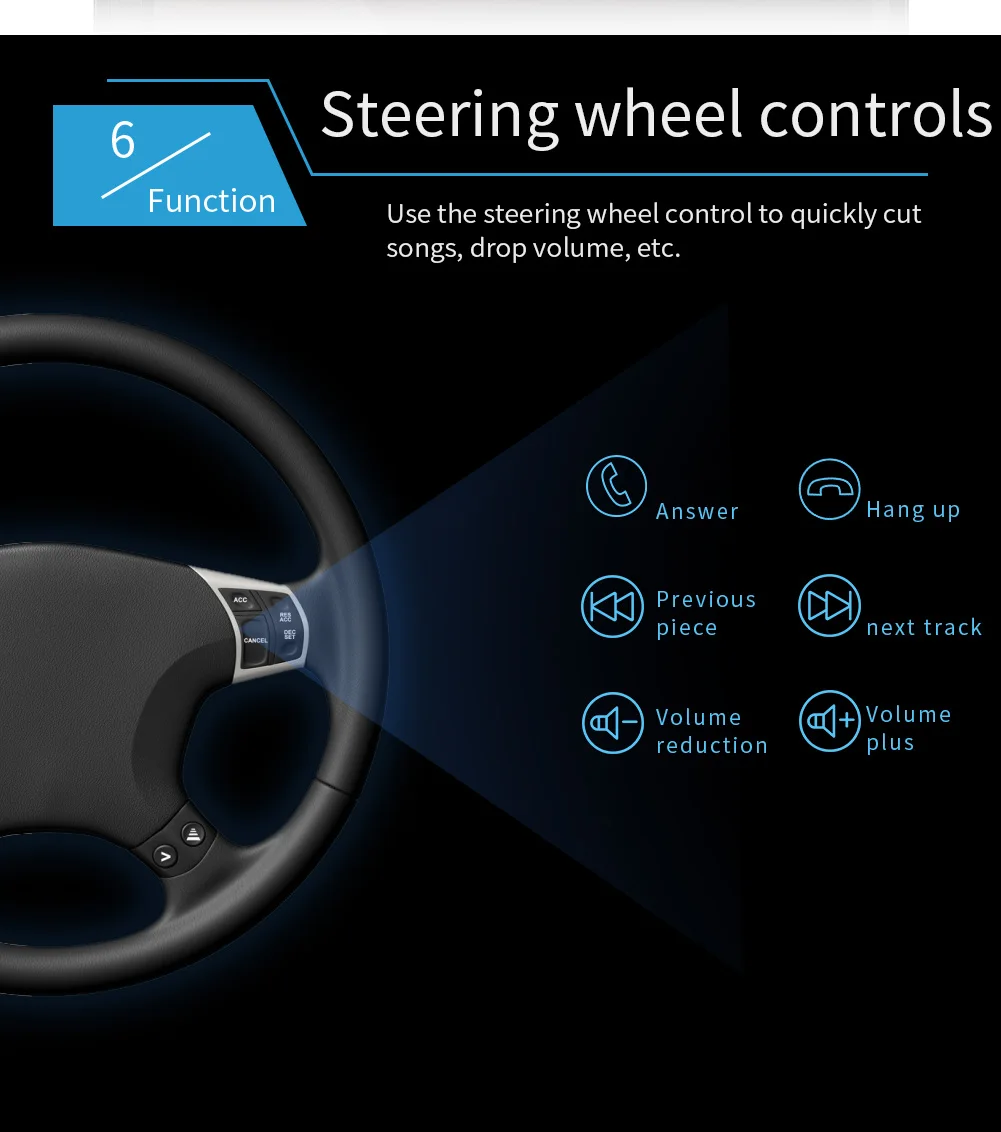 Универсальный мультимедийный плеер 2din стерео 7 дюймовый сенсорный экран FM видео