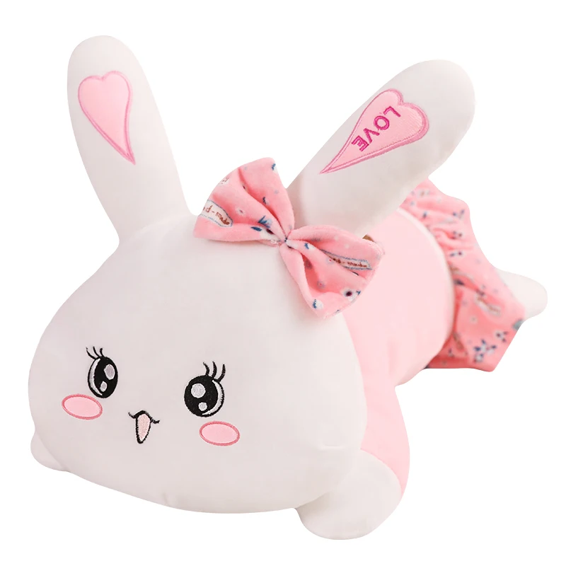 

1PC 50-90CM Cute plush long ear rabbit Soft Plush Pillow Cushion Stuffed Animal Rabbit Toys for Kids Girl Doll Gift Bed Pillow