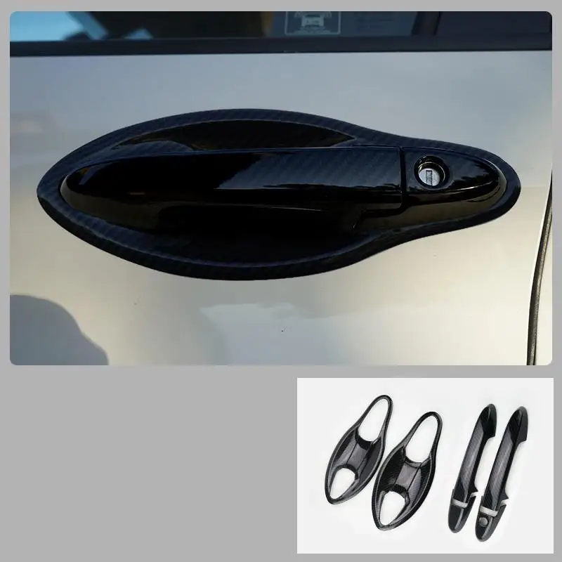 Автомобильная хромированная Модифицированная дверная ручка внешняя наклейка