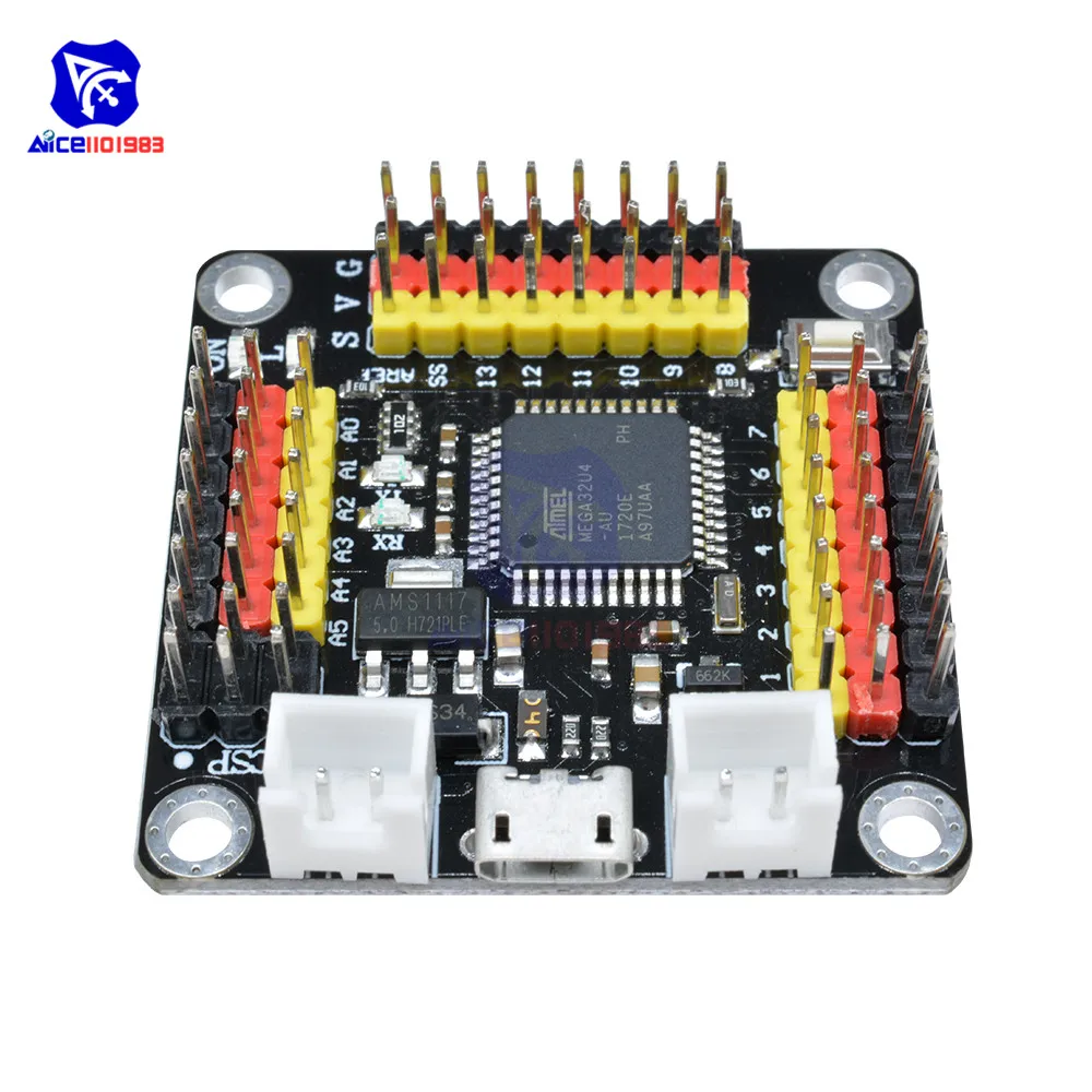 Diymore DM сильная серия Micro USB Pro Плата расширения ATMEGA32U4 ATMEGA32U4AU микроконтроллер для