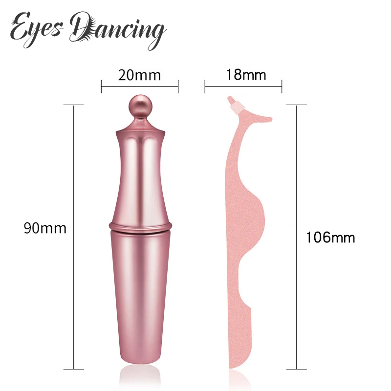 Глаза танцующие 2 пары магнитные ресницы длинные накладные жидкая подводка для