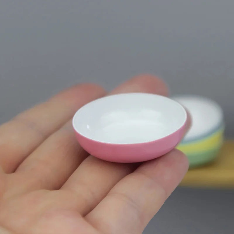 1 шт. миниатюрный кукольный домик карамельных цветов в масштабе 1/12 Скандинавская