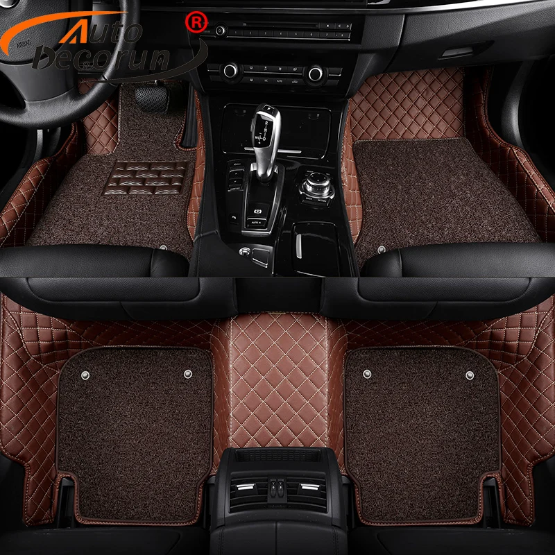 AutoDecorun Custom Fit Car Floor Mats For Audi A1 A3 A4 A5 A7 A8 Q5 Q7 R8 TT S6 S8 Car Mats PVC Leather Cars Floor Accessories
AutoDecorun Custom Fit Car Floor Mats For Audi A1 A3 A4 A5 A7 A8 Q5 Q7 R8 TT S6 S8 Car Mats PVC Leather Cars Floor Accessories