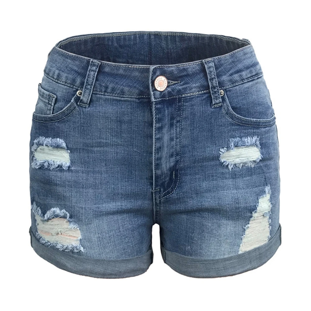 

Fashion Ripped Frayed Hole Denim Shorts Summer Women Jeans Shorts Denim Shorts Summer Women High Waist Jeans