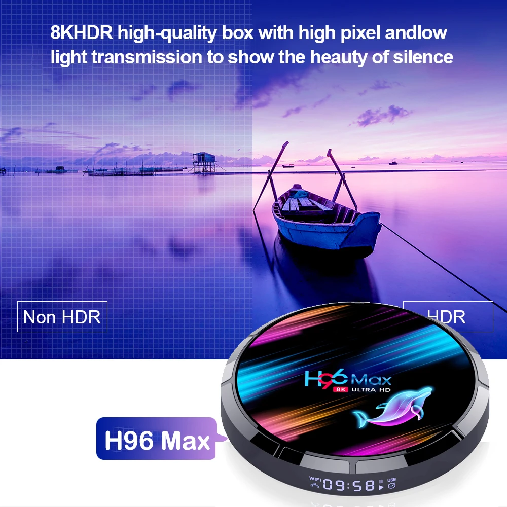 ТВ-приставка H96 MAX X3 Amlogic S905X3 maxX3 lan Android заменяет h96 max 2 4G Двойной Wi-Fi BT4.0 128g