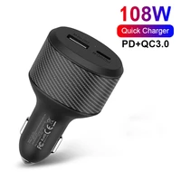 for lightning to type c 60w 90w car fast mobile phone charger for iphone 11 12 12pro max 12mini quick charge 3 0 usb pd charger