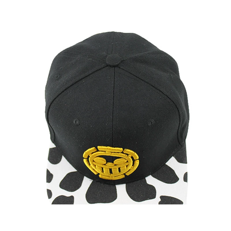 Бейсболки с головой черепа и надписью аниме Trafalgar Law шляпы для косплея |