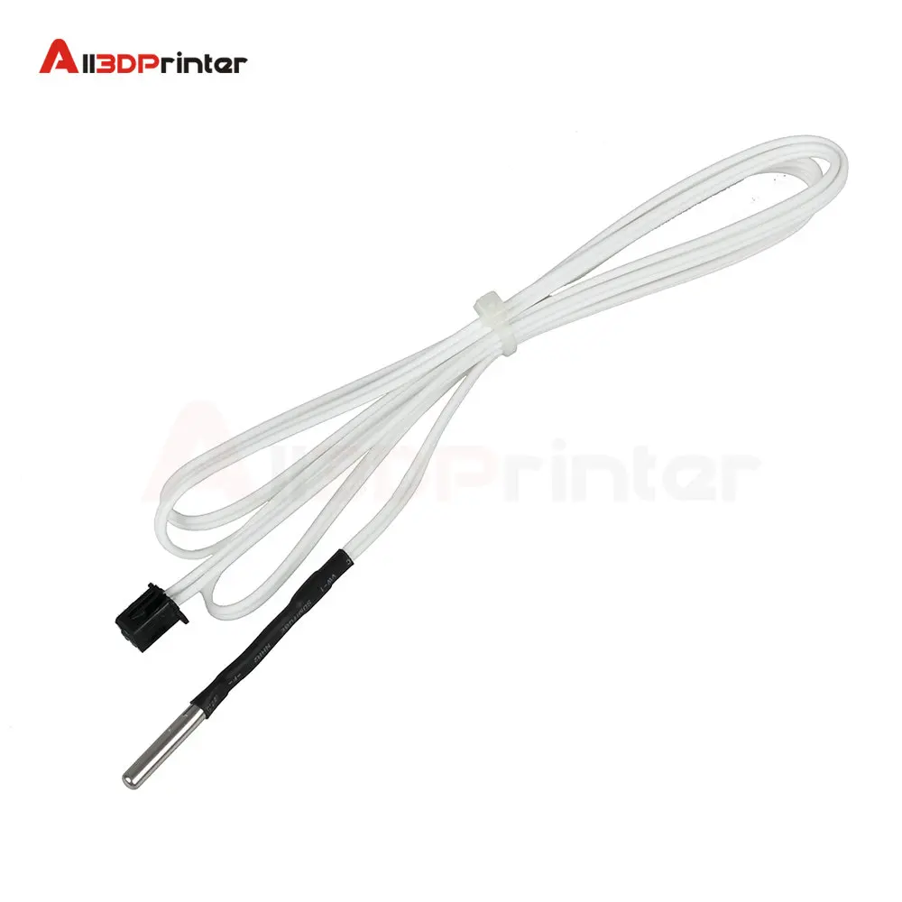 3D Print Part 100K ohm NTC 1M/2M Line 3950 Thermistors Sensors with Cable Temperature White Accessories 1m 2m long | Компьютеры и офис