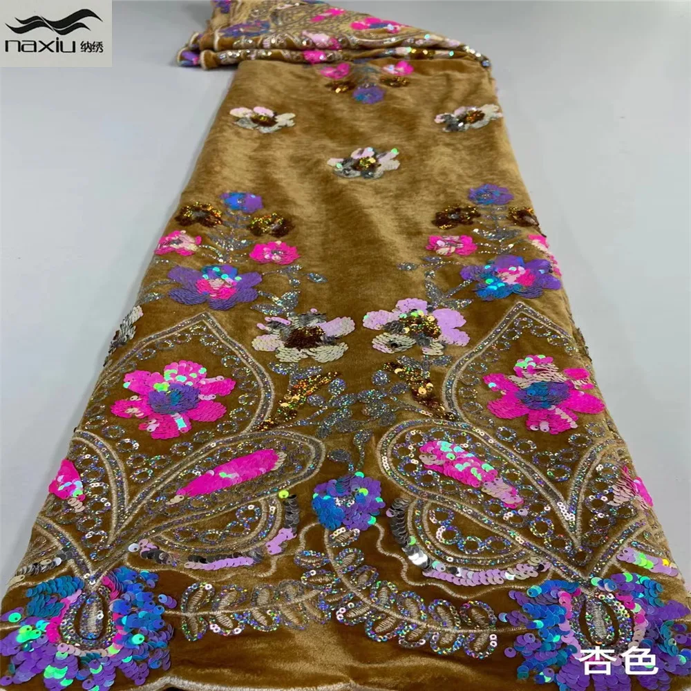 

Madison 2021 блестки беспорядок кружевной ткани в африканском стиле нигерийские кружева сеточка ткань для свадьбы бархатное кружево ткань с бле...