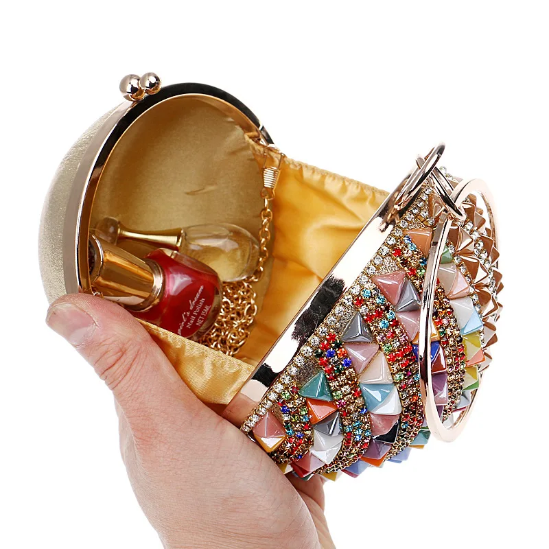

Hot style dinner bag European and American luxury evening wear bag formal dress dinner bag hand-held bag for ladies