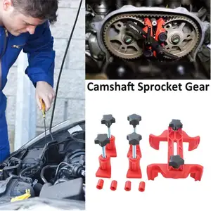 Универсальный автомобильный Автомобильный двойной Распредвал двигатель зубчатый механизм набор инструментов для блокировки зубчатой передачи-комплект зубчатых зажимов и держателей