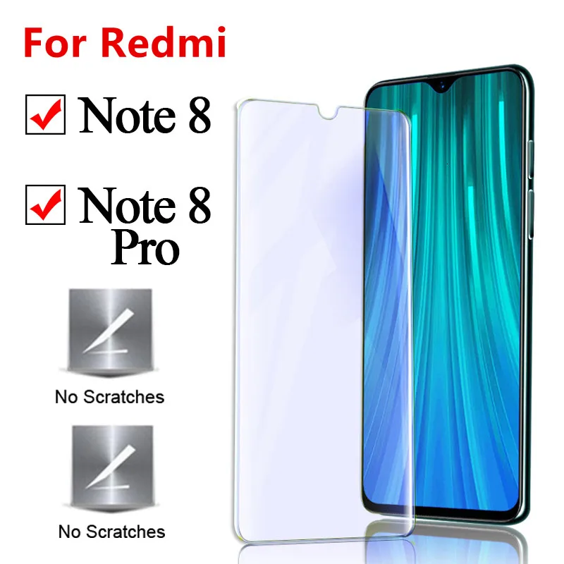 Для Xiaomi redmi note 8 Pro защитное стекло на xiomi 7 6 5 pro 4 закаленное для 4x|Защитные стёкла и