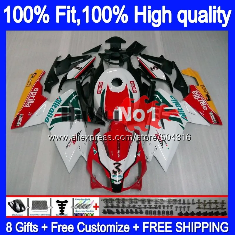 

Injection For Aprilia RS-125 RSV125 R 34MC.11 RS 125 2006 2007 2008 2009 2010 2011 RS125 06 07 08 09 10 11 Red white Fairing