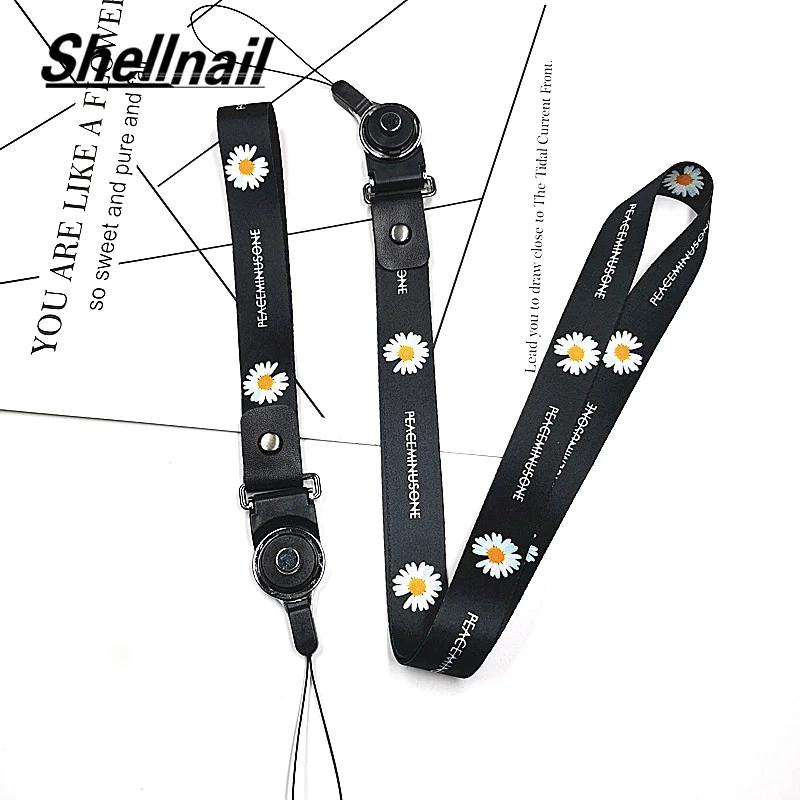 Шеллнейл Дейзи мобильный телефон ремешок для работы с картой рукав слинг Сделай