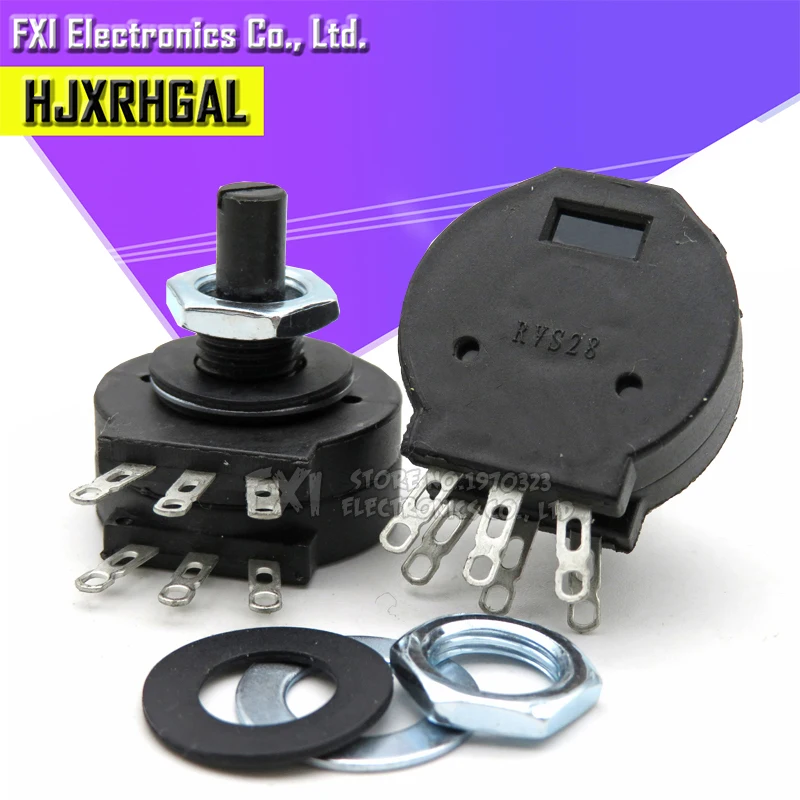 5 шт. RVS28P-B102 2 Вт 1 к сварочный аппарат части RVS28 B102 6PIN электрический сварочный потенциометр машины IGMOPNRQ