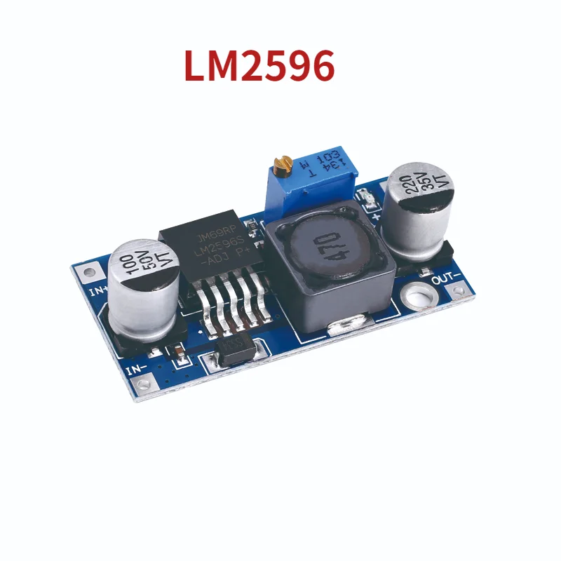 

DIP 1PCS DC-DC Buck Converter Step Down Module LM2596 Power Supply Output 1.25V-30V
