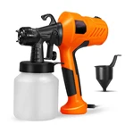 Портативный Электрический Краски спрей пушка высокого Давление пистолет-распылитель машины стены мебели деревообрабатывающий украшения мелировачная машина 220V110V