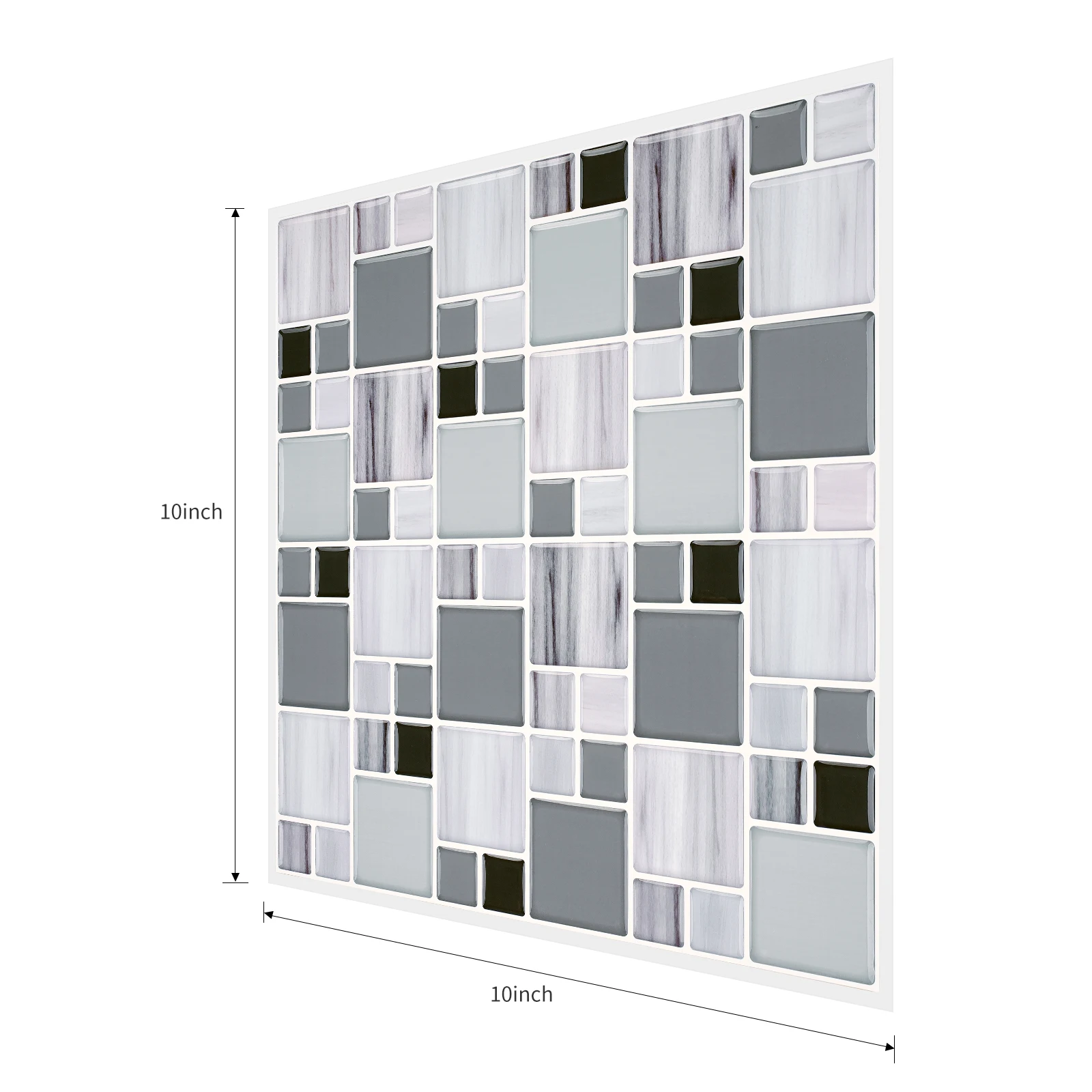 morcart peel and stick tiles home decor self adhesive tile stickers white wallpaper for kitchen bathroom room backsplash 1pcs free global shipping