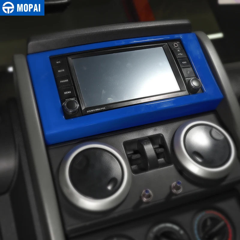 MOPAI декоративная рамка для приборной панели автомобиля CD навигации наклейки Jeep