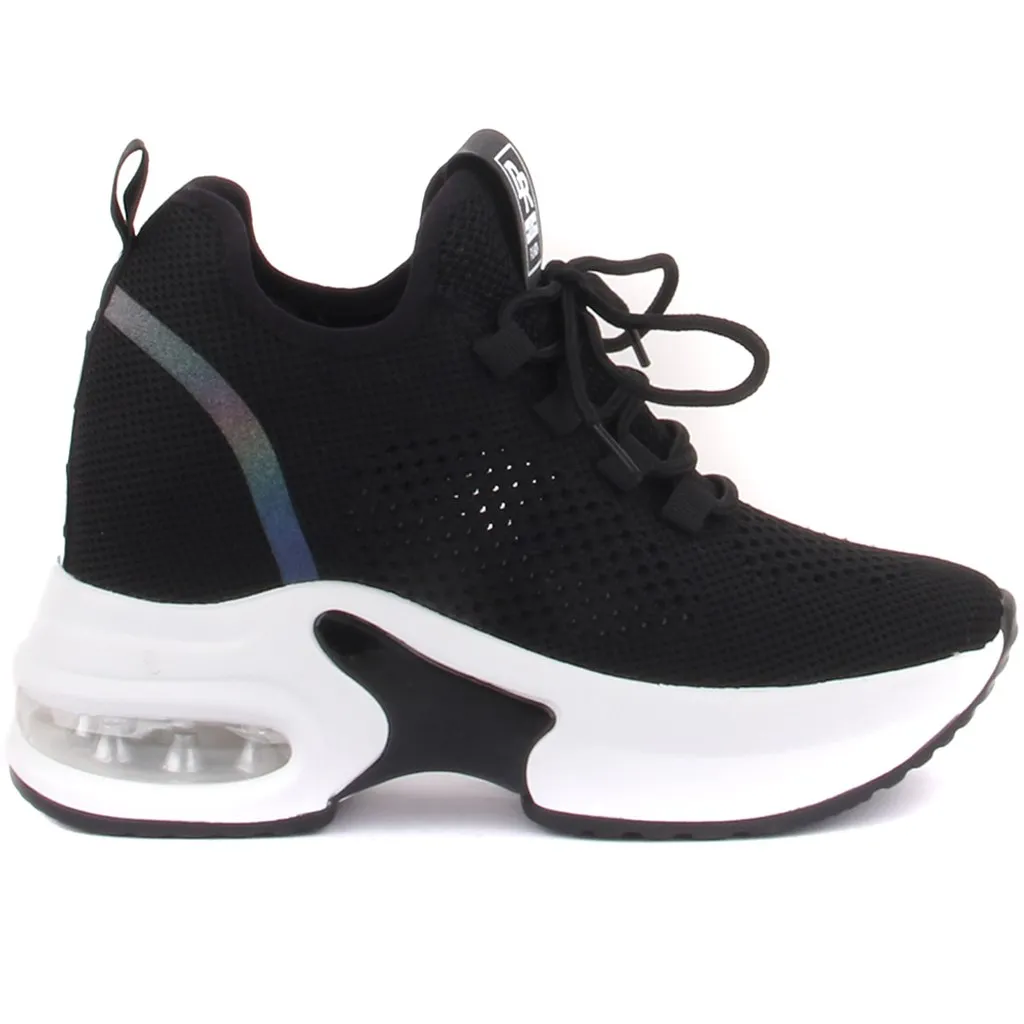 

Guja-Черная Женская повседневная обувь с высокой подошвой