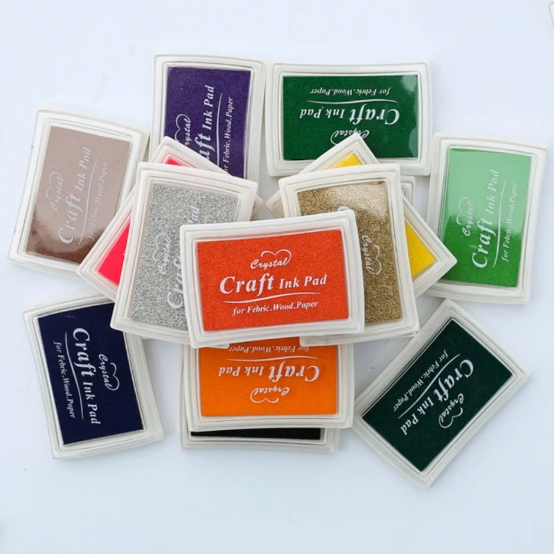 DIY штамп для скрапбукинга чернильный коврик водорастворимый резиновой краски