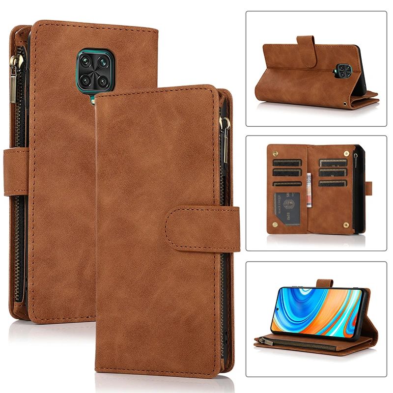 

Чехол-книжка для Redmi Note 9 Pro, 7A, 8, 8A, 9, 9A, 9C, Note 7, 8, 8T, Note 9, K30 Pro, кожаный