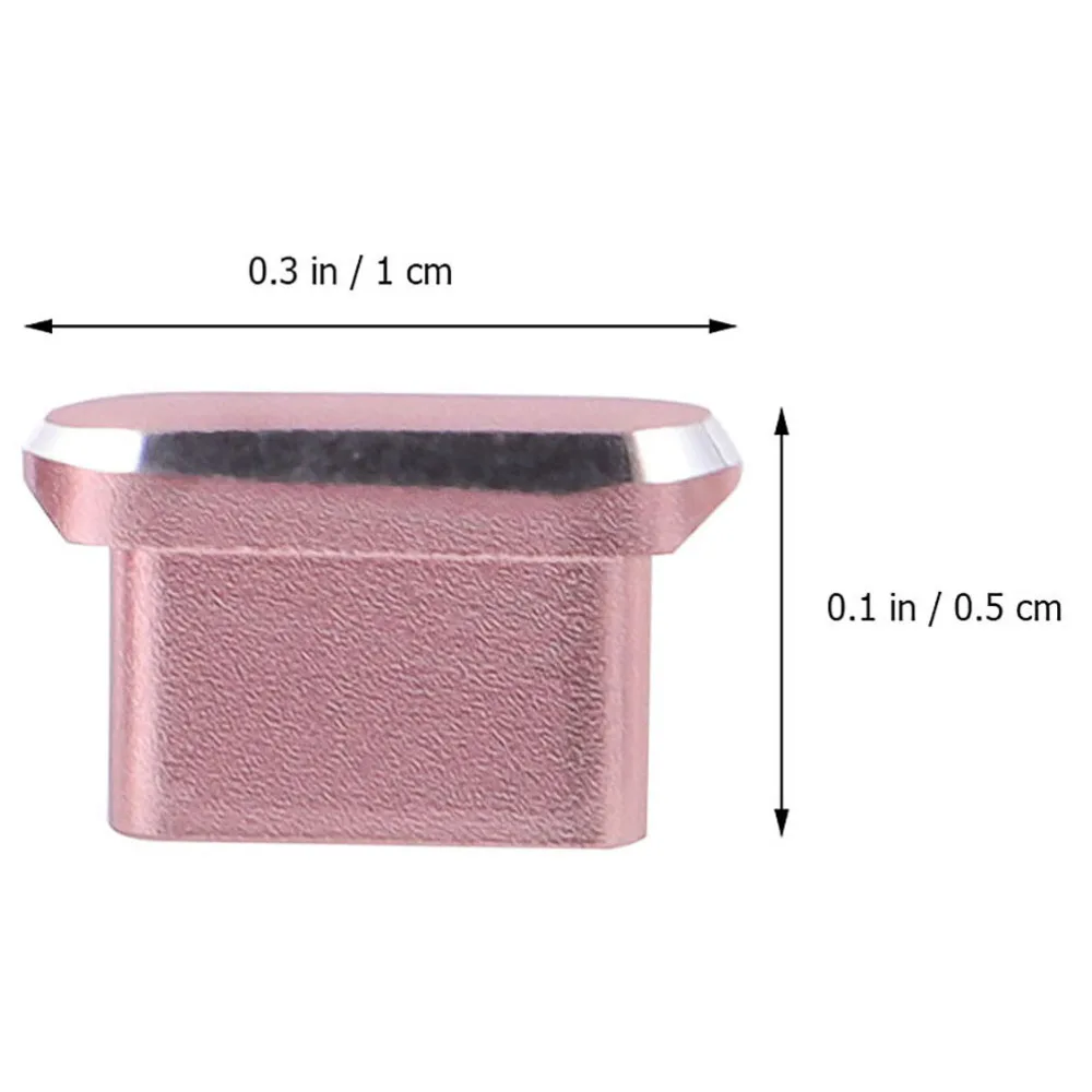

6pcs Phone Port Protectors Plugs Compatible forHuawei (Random Color)