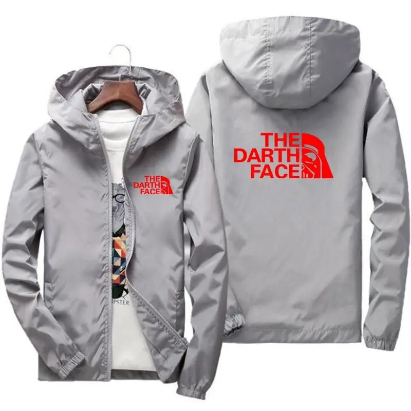 

2021 hot sale men's casual fashion hooded bomber jacket plus size windbreaker sportswear zipper jacket