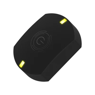 black Coollang 2,0 смарт-датчик бадминтона трекер анализатор движения Bluetooth4.0 спортивные трекер Совместимость с IOS и Android смартфон#44 - Цвет: black