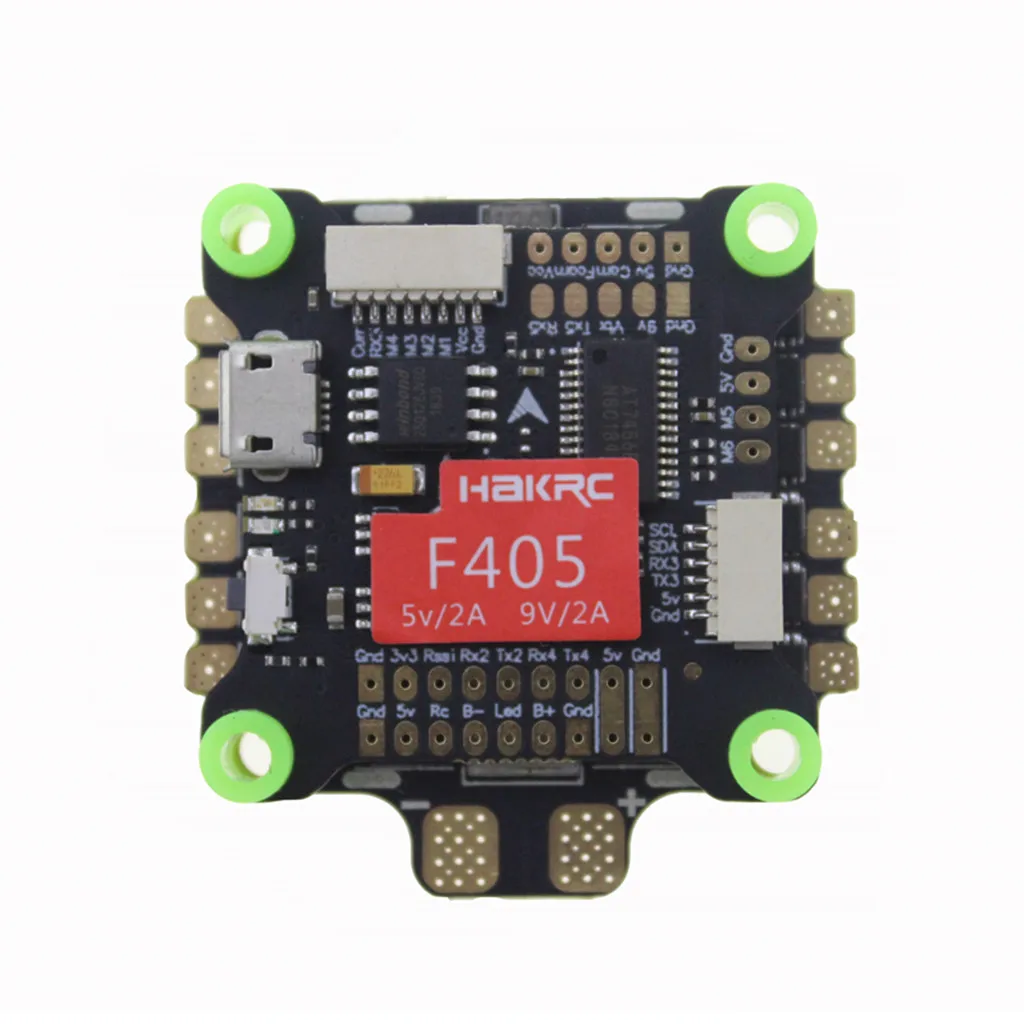 Контроллер полета HAKRC Flytower F405 BEC OSD 3 9S & 50A 6S ESC для радиоуправляемого