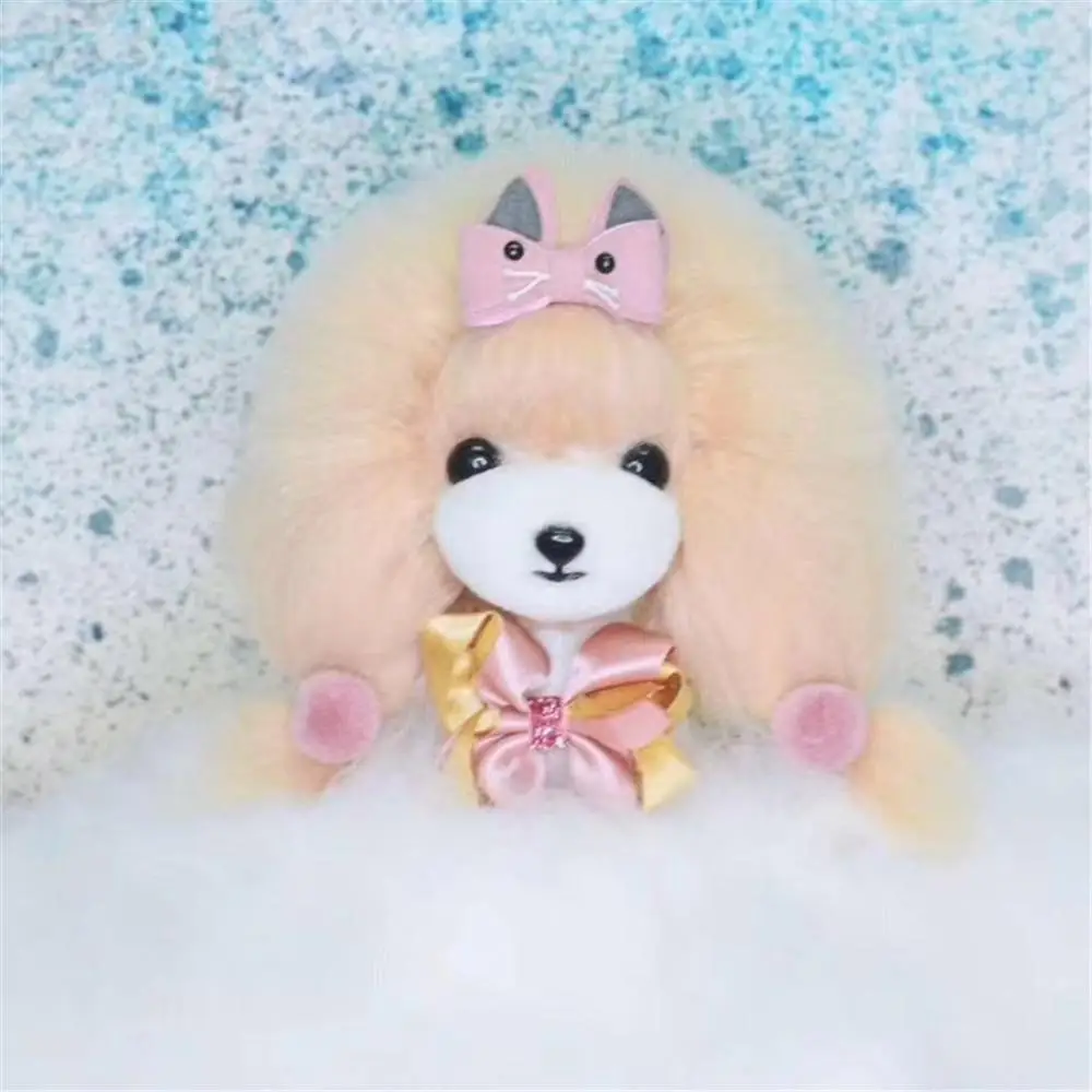 Kit de aseo de oso de peluche, modelo de perro, peluca de cabeza de oso de peluche, obtenga 1 maniqu&iacute; de cabeza gratis, 10 Uds.-4