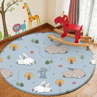 living room carpet soft nursery rugs shaggy alfombra kid bedroom children home decoration shag floor tap with anti slip bottom