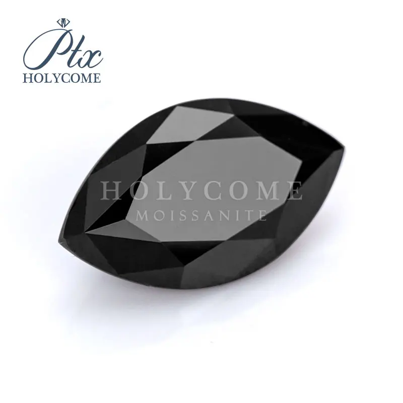 3x2 мм горячая Распродажа Муассанит поставщик черного груша для муассанит кольцо
